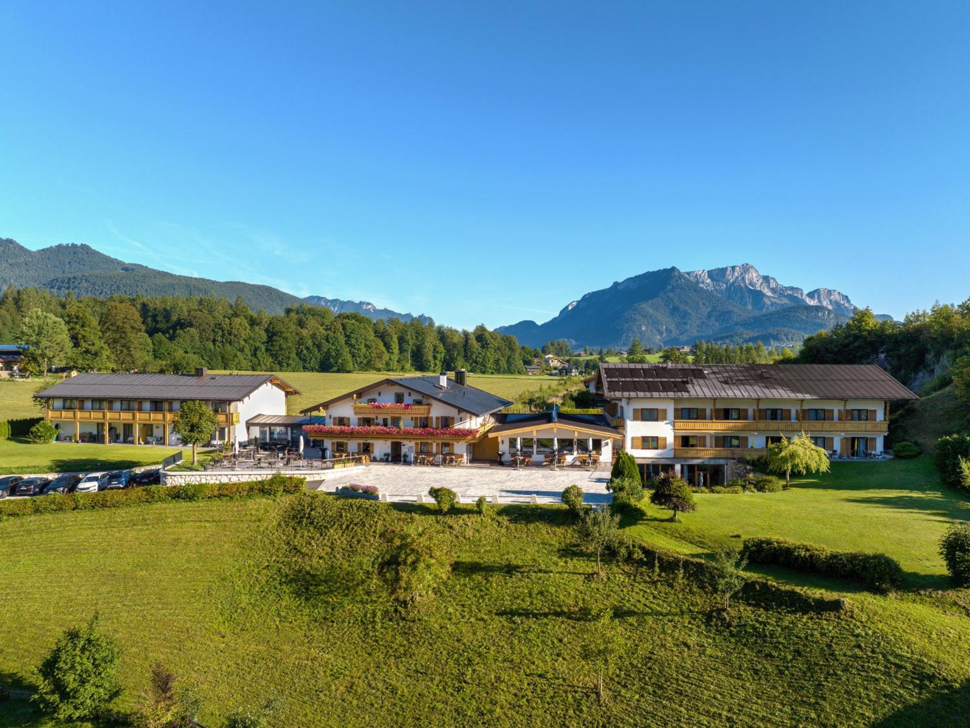 Hotel Hanauerlehen - Ruhige & Zentrale Top-Lage - Mit Schwimmbad, Sauna, Parkplaetze & Cafe - Bayerischer Familienbetrieb Schönau am Königssee Exteriér fotografie