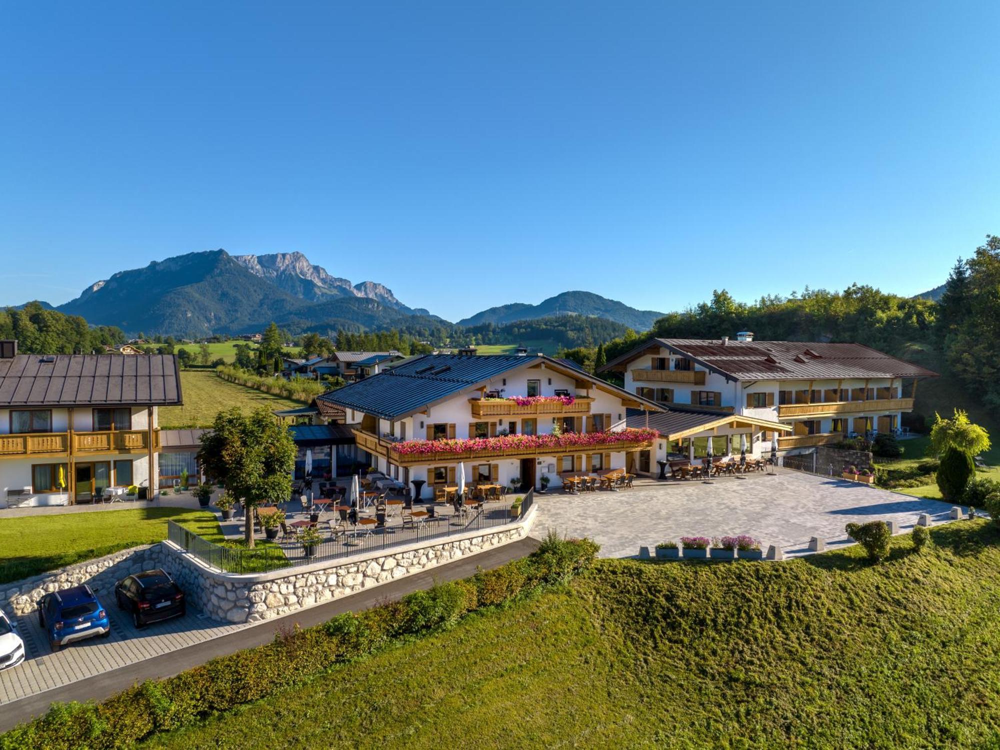 Hotel Hanauerlehen - Ruhige & Zentrale Top-Lage - Mit Schwimmbad, Sauna, Parkplaetze & Cafe - Bayerischer Familienbetrieb Schönau am Königssee Exteriér fotografie